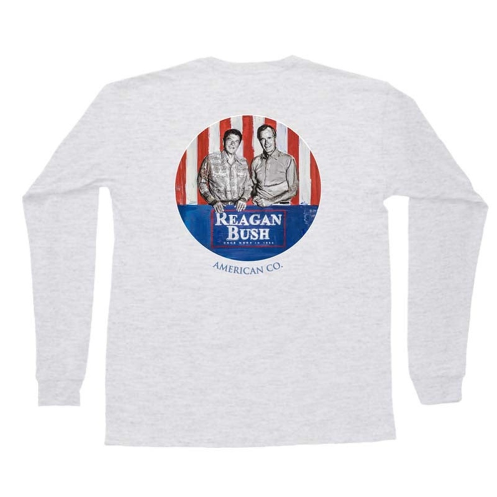 NWT unisex the state company Reagan Bush long-sleeve T-shirt